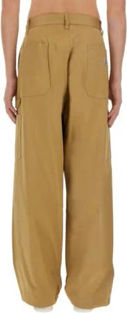 Junya Watanabe - Relaxed Wide-Leg Pants With High Waist - Größe S - beige