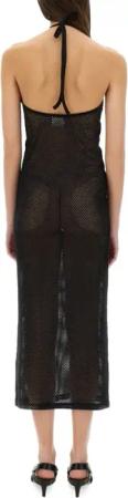 Courrèges - "Holistic" Long Dress - Größe M - black