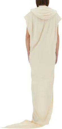 Drkshdw - Relaxed Maxi Dress With Hood - Größe S - weiß