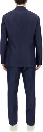 Brunello Cucinelli - Double-Breasted Dress - Größe 50 - blau