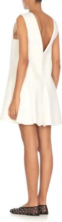 Khaite - White Mel Dress - Größe 2 - weiß