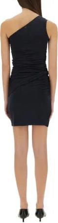Patou - One-Shoulder Dress - Größe M - blau