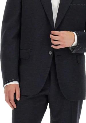 Brioni - British Dress - Größe 48 - schwarz