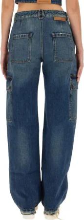 Stella McCartney - Cargo Jeans - Größe 27 - blau