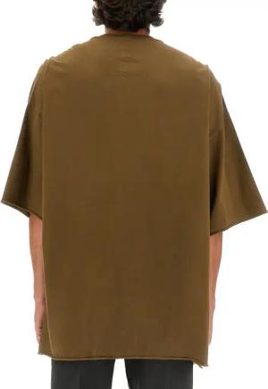 Rick Owens - Cotton Jersey T-Shirt - Größe ONE SIZE - braun