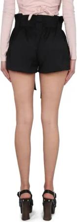 Philosophy Di Lorenzo Serafini - High-Waisted Shorts With Bow Belt - Größe 42 - schwarz