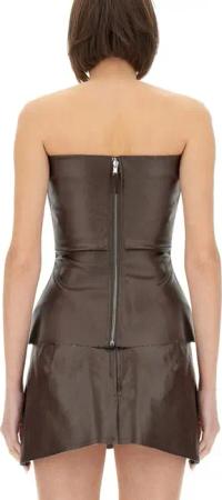 Rick Owens - Top Strapless Bustier - Größe 40 - braun