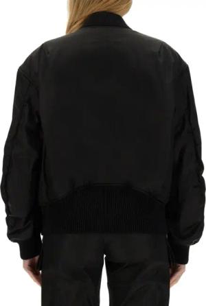 Off-White - Nylon Bomber Jacket - Größe 40 - schwarz