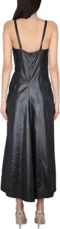 Maison Margiela - Moiré Polyester Dress - Größe 40 - schwarz