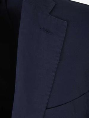 Incotex - Plain Linen Suit - Größe 46 - blue