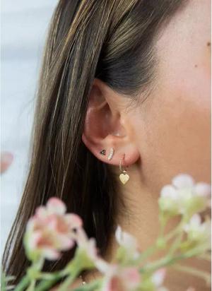 Jackie Gold Ohrringe - Jackie Corazon Earrings - Gr. unisize - in Gold - für Damen