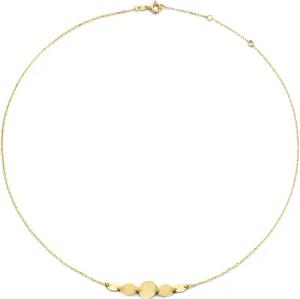 Jackie Gold Halskette - Jackie Fez Disc Necklace - Gr. unisize - in Gold - für Damen