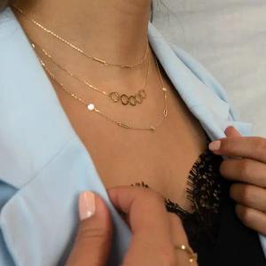 Jackie Gold Halskette - Jackie Beaux Arts Necklace - Gr. unisize - in Gold - für Damen