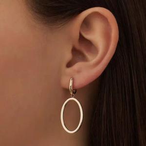 Isabel Bernard Ohrringe - Aidee Annette 14 karat gold link drop earrings - Gr. unisize - in Gold - für Damen