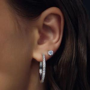 Parte Di Me Ohrringe - Santa Maria della Base 925 sterling silver hoop ea - Gr. unisize - in Silber - für Damen