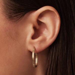 Isabel Bernard Ohrringe - Rivoli Flori 585 Gold Creolen - Gr. unisize - in Gold - für Damen