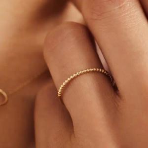 Isabel Bernard Ring - Rivoli Zélie 585 Gold Ring - Gr. 58 - in Gold - für Damen