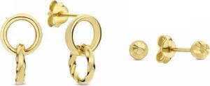 Isabel Bernard Ohrringe - Cadeau D'Isabel 585 Gold Geschenkset - Gr. unisize - in Gold - für Damen