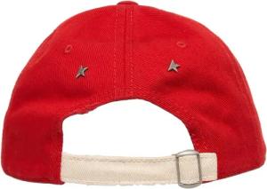 Golden Goose Caps & Mützen - Baseball cap with logo embroidery - Gr. ONE SIZE - in Rot - für Damen