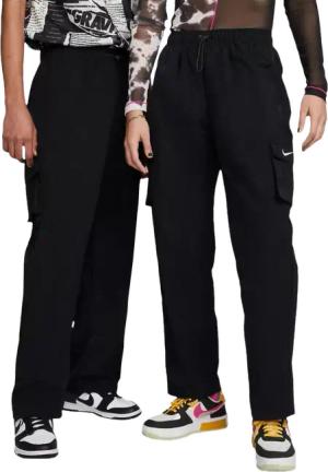 Nike Essential Cargo Hose Damen Schwarz Weiss 0