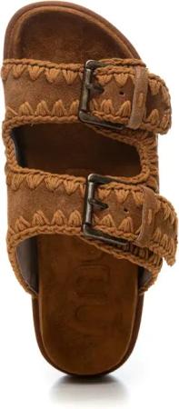 Mou Sandalen - Sandals Brandy - Gr. 38 (EU) - in Braun - für Damen