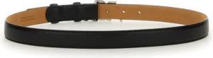 Courrèges Gürtel - "Ac" Belt - Gr. 90 - in Schwarz - für Damen