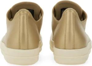 Rick Owens Low-Top Sneaker - Lamb Leather Low-Top Sneakers With Calf Leather To - Gr. 39 (EU) - in Grau - für Damen