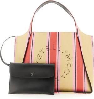 Stella McCartney Shopper & Totes - Tote Bag With Logo And Detachable Pouch - Gr. unisize - in Bunt - für Damen