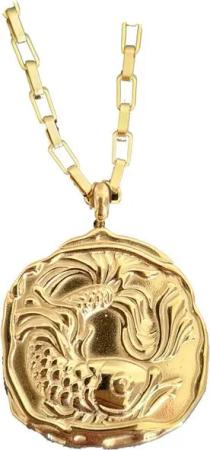 Einkaufszauber Sternzeichenanhänger Halskette Sternzeichen Horoskop (Set, Halskette mit Anhänger), Edelstahl