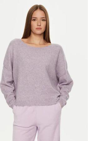 American Vintage Pullover Damsville DAM225H24 Violett Loose Fit