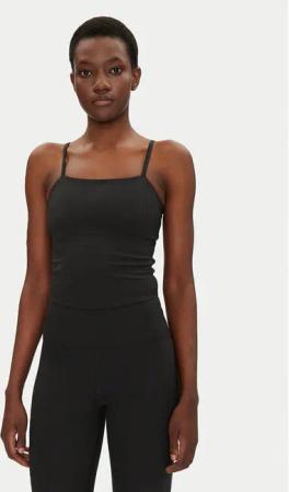 Girlfriend Collective Top Rib Cami 1037 Schwarz Slim Fit