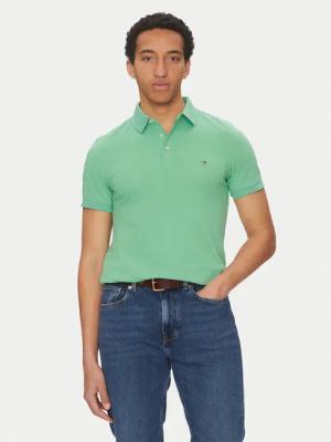 Tommy Hilfiger Poloshirt 1985 MW0MW17771 Grün Slim Fit
