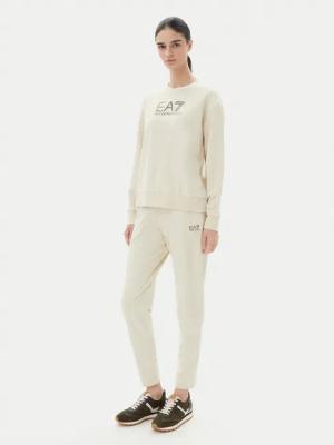 EA7 Emporio Armani Jogginganzug 7W000115 AF13135 U1079 Beige Regular Fit