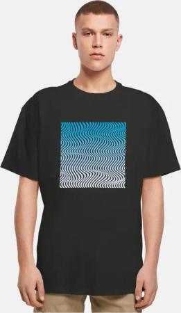 POD Summer - Wavy Pattern Heavy Oversize Tee