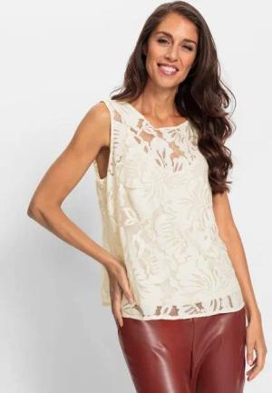heine Blusentop Spitzentop