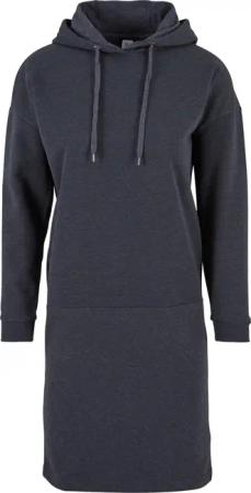 DEF Longpullover "DEF Damen DEF Cropped Hoody Dress Beige", (1 tlg.)