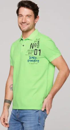 CAMP DAVID Poloshirt, mit Baumwolle