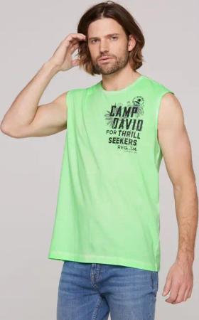 CAMP DAVID Tanktop, mit Oil-Dyed-Färbung