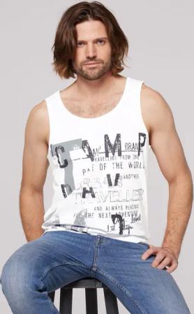CAMP DAVID Tanktop, aus Baumwolle