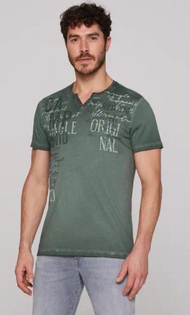CAMP DAVID Rundhalsshirt, aus Baumwolle
