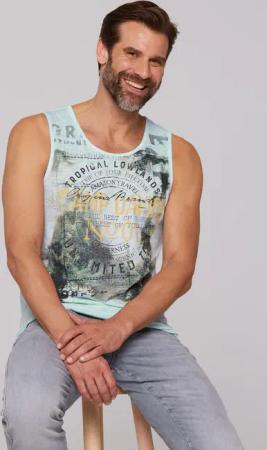 CAMP DAVID Tanktop, aus Baumwolle