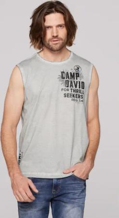 CAMP DAVID Tanktop, mit Oil-Dyed-Färbung