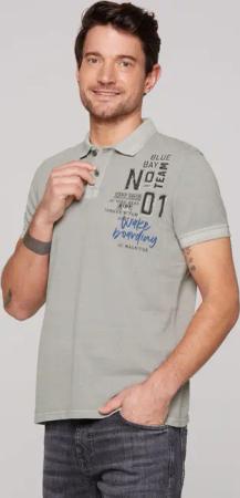 CAMP DAVID Poloshirt, aus Baumwolle