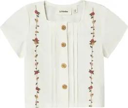 Lil'Atelier Bluse Nbfjolene Coconut Milk