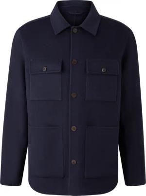 BOGNER Doubleface-Overshirt Larry für Herren - Navy-Blau - 54