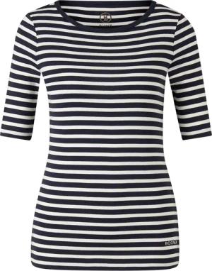 BOGNER T-Shirt Louna für Damen - Navy-Blau/Off-White - 44