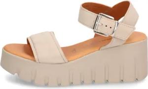 TAMARIS Veloursleder Keilsandale