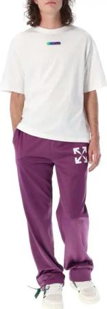 Off-White - Arrow Logo Slim Sweatpants - Größe M - orange