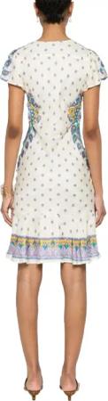 Etro - Paisley Patterned Mini Dress - Größe 42 - bunt