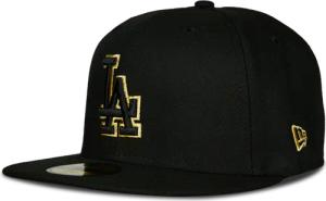 New Era 59fifty Mlb La Dodgers Unisex Schneller Rücken - Schwarz - Größe: 7 3/8 - Baumwolle - Foot Locker